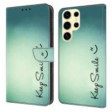 OEM - Keep Smile Samsung Galaxy S26 Ultra Fodral PU L&auml;der - Svart