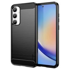 Mofi - MOFI Samsung Galaxy A35 5G Skal TPU Carbon Fiber - Svart