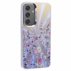 OEM - Samsung Galaxy A35 5G Skal Blomm&ouml;nster PC+TPU - Flerf&auml;rgad