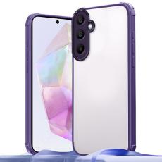 OEM - Samsung Galaxy A35 5G Skal F&ouml;rst&auml;rkt H&ouml;rn St&ouml;ts&auml;ker TPU + Akryl - Lila