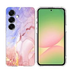 OEM - Samsung Galaxy A35 5G Skal Marmortryck Mjuk TPU - Rosa