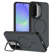 OEM - Samsung Galaxy A35 5G Skal Plast Med Stativ - Svart