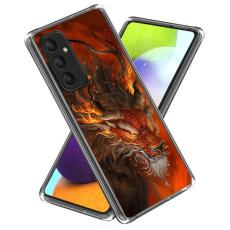 OEM - Samsung Galaxy A35 5G Skal St&ouml;td&auml;mpande TPU M&ouml;nster - Style K - Flerf&auml;rgad