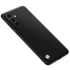 OEM - Samsung Galaxy A35 5G Skal TPU + Konstl&auml;der - Kolfibertextur