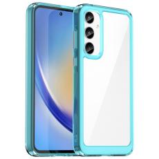 OEM - Samsung Galaxy A35 5G Skal TPU+Acrylic Hybrid - Transparent Bl&aring;