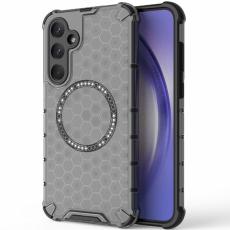 OEM - Samsung Galaxy A35 5G Skal TPU+PC Honeycomb V&auml;rmeavledning - Gr&aring;