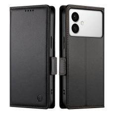 OEM - Samsung Galaxy S26 Edge Fodral PU L&auml;der - Svart