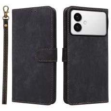 OEM - Samsung Galaxy S26 Edge Fodral RFID Skydd Konstl&auml;der - Svart