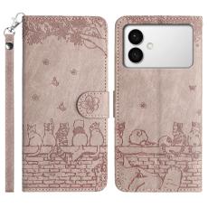 OEM - Samsung Galaxy S26 Edge Skal &Auml;kta L&auml;der - R&ouml;kig Lila