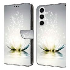 OEM - Samsung Galaxy S26 Plus Fodral 3D M&ouml;nster PU L&auml;der St&auml;ll - Lotus