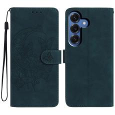 OEM - Samsung Galaxy S26 Plus Fodral Konstl&auml;der St&auml;llfunktion - Gr&ouml;n