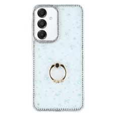 OEM - Samsung Galaxy S26 Plus Skal TPU + PC Rhinestone Edge - Stj&auml;rntransparent
