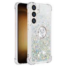 OEM - Samsung Galaxy S26 Pro Skal TPU St&ouml;d Fodral - Silver / Hj&auml;rtan