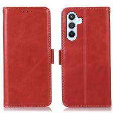 OEM - Samsung Galaxy S26 / S26 Pro Fodral RFID Skydd &Auml;kta L&auml;der - R&ouml;d