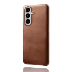 OEM - Samsung Galaxy S26 / S26 Pro Skal Konstl&auml;der H&aring;rd PC Skydd - Brun