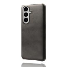 OEM - Samsung Galaxy S26 / S26 Pro Skal PU L&auml;der H&aring;rd PC Skydd - Svart