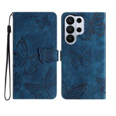 OEM - Samsung Galaxy S26 Ultra Fodral Fj&auml;rilsdesign Konstl&auml;der - Bl&aring;