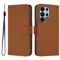 OEM - Samsung Galaxy S26 Ultra Fodral Konstl&auml;der - Brun