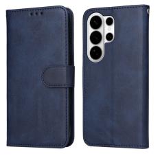 OEM - Samsung Galaxy S26 Ultra Fodral Konstl&auml;der Folio Flip - Bl&aring;