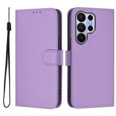 OEM - Samsung Galaxy S26 Ultra Fodral Konstl&auml;der - Lavendel