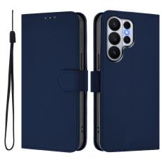 OEM - Samsung Galaxy S26 Ultra Fodral Konstl&auml;der - Marinbl&aring;