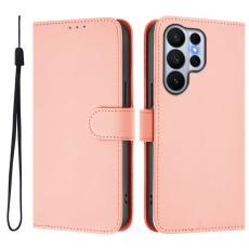 OEM - Samsung Galaxy S26 Ultra Fodral Konstl&auml;der - Rosa