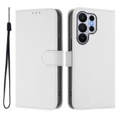 OEM - Samsung Galaxy S26 Ultra Fodral Konstl&auml;der - Vit