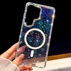 OEM - Samsung Galaxy S26 Ultra Skal TPU + PC Rhinestone Glitter - Transparent