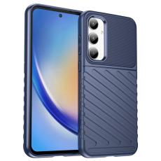 OEM - Thunder Series Samsung Galaxy A35 5G Skal TPU Shockabsorberande - Bl&aring;