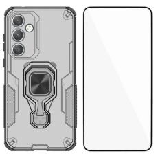 WANLONFENG - WANLONFENG Samsung Galaxy A35 5G Skal Plast Kickstand - Gr&aring;