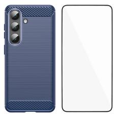 WANLONFENG - WANLONFENG Samsung Galaxy S26 Plus Skal TPU LS Series - Bl&aring;