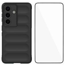 WANLONFENG - WANLONFENG Samsung Galaxy S26 / S26 Pro Skal TPU HD Serie - Svart