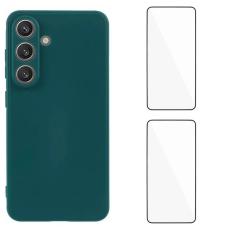 WANLONFENG - WANLONFENG Samsung Galaxy S26 Skal TPU ZB1 Serie - Arm&eacute;gr&ouml;n