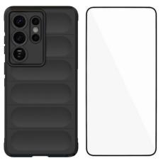 WANLONFENG - WANLONFENG Samsung Galaxy S26 Ultra Skal TPU HD Serie - Svart