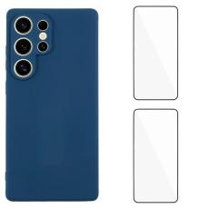 WANLONFENG - WANLONFENG Samsung Galaxy S26 Ultra Skal TPU ZB1 - Safir