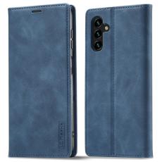 IDEWEI - IDEWEI Pl&aring;nboksfodral f&ouml;r Samsung Galaxy S26 &Auml;kta l&auml;der - Bl&aring;