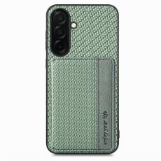 Caseme - CaseMe Pl&aring;nboksfodral f&ouml;r Samsung Galaxy S26 &Auml;kta l&auml;der RFID - Gr&ouml;n