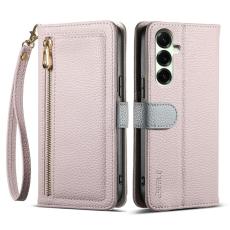 ESEBLE - ESEBLE Mobilfodral f&ouml;r Samsung Galaxy S26 Plus Konstl&auml;der med spegel - Ljuslila