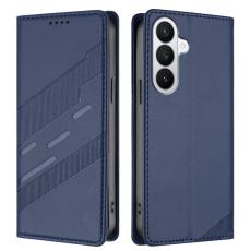 OEM - Pl&aring;nboksfodral f&ouml;r Samsung Galaxy S26 Plus Konstl&auml;der St&auml;ll - M&ouml;rkbl&aring;