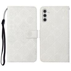 OEM - Pl&aring;nboksfodral f&ouml;r Samsung Galaxy S26 Plus Konstl&auml;der - Vit