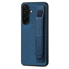 OEM - Mobilfodral f&ouml;r Samsung Galaxy S26 Plus Kickstand Konstl&auml;der + TPU - Bl&aring;