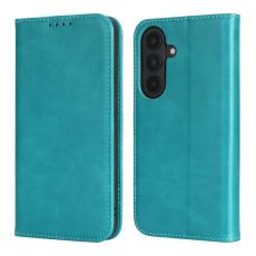 OEM - Mobilfodral f&ouml;r Samsung Galaxy S26 Plus Konstl&auml;der Magnetisk - Ljusbl&aring;