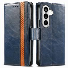 CASENEO - CASENEO Pl&aring;nboksfodral f&ouml;r Samsung Galaxy S26 Plus Konstl&auml;der RFID - M&ouml;rkbl&aring;