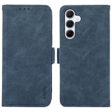 ABEEL - ABEEL Mobilfodral f&ouml;r Samsung Galaxy S26 Plus Konstl&auml;der St&auml;llfunktion RFID Bl&aring;