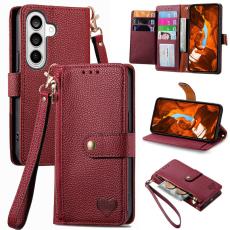 OEM - Pl&aring;nboksfodral f&ouml;r Samsung Galaxy S26 Plus RFID-blockering - R&ouml;d