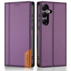 N.BEKUS - N.BEKUS Pl&aring;nboksfodral f&ouml;r Samsung Galaxy S26 Plus RFID Konstl&auml;der - Lila