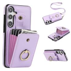 OEM - Mobilfodral f&ouml;r Samsung Galaxy S26 Plus Ringh&aring;llare Kickstand TPU - Lila
