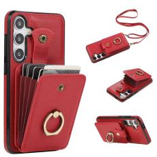 OEM - Mobilfodral f&ouml;r Samsung Galaxy S26 Plus Ringh&aring;llare Kickstand TPU - R&ouml;d