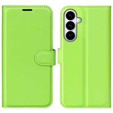 OEM - Pl&aring;nboksfodral f&ouml;r Samsung Galaxy S26 Plus Stativ Konstl&auml;der - Gr&ouml;n