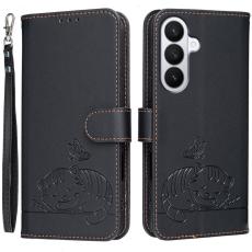 OEM - Pl&aring;nboksfodral f&ouml;r Samsung Galaxy S26 RFID-blockerande St&auml;ll - Svart